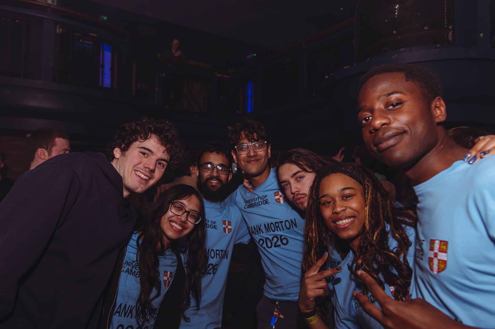 Boyd with the chemical engineering cohort at the Frank Morton